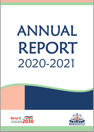 annual report 2020 2021 kenya law reform commission klrc 2